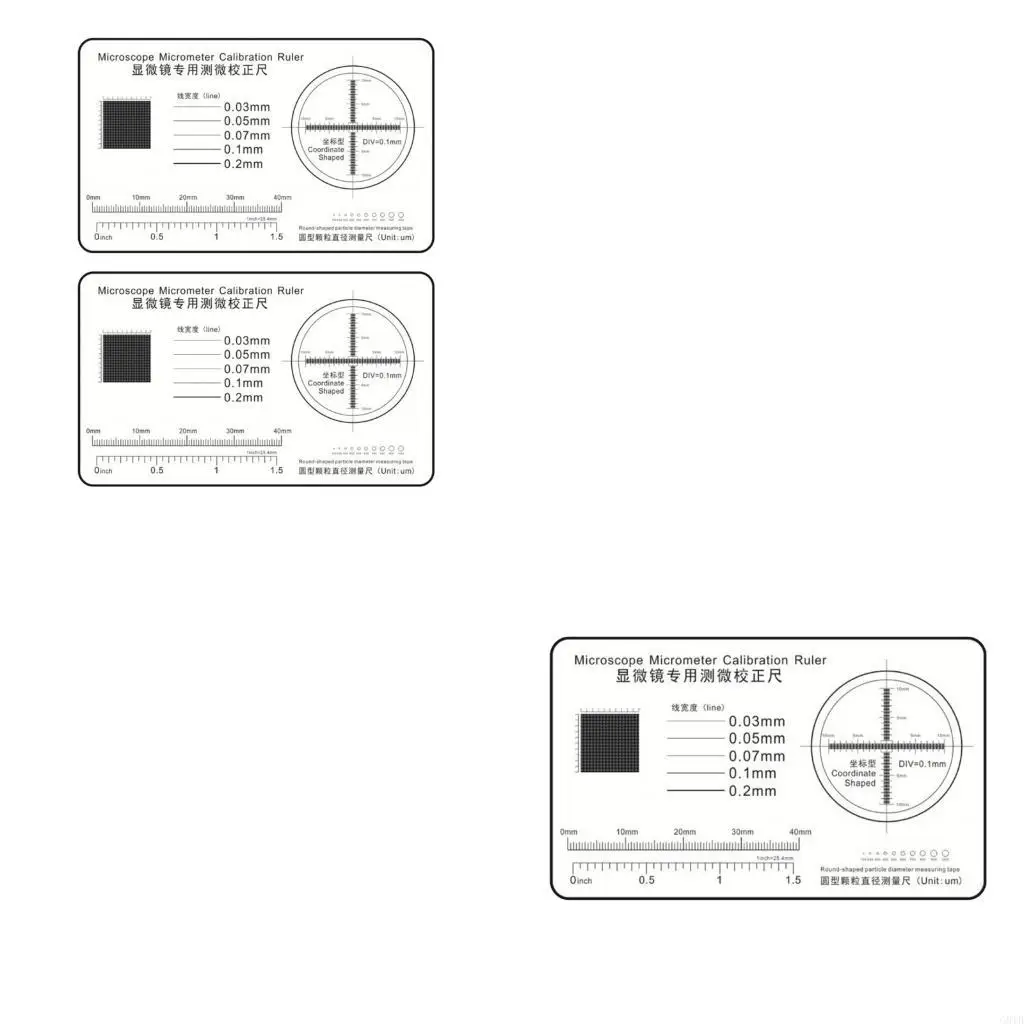 G8TB Microscope Calibration Slide Featuring 0.1mm Scale For Precise Measurement
G8TB Microscope Calibration Slide Featuring 0.1mm Scale For Precise Measurement