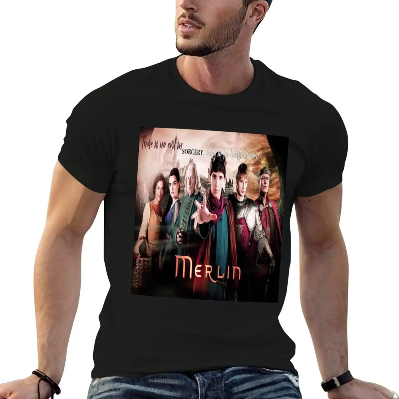 MERLIN BBC TV SHOW FANTAISIE T-Shirt t shirt for man man t shirt graphic T-Shirt 
MERLIN BBC TV SHOW FANTAISIE T-Shirt t shirt for man man t shirt graphic T-Shirt