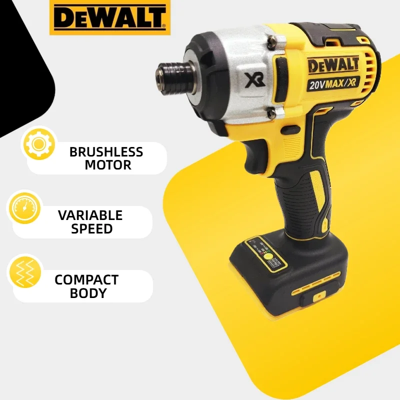 Электрический ударный шуруповерт Dewalt DCD887 с бесщеточным двигателем, без аккумулятора и зарядного устройства
Электрический ударный шуруповерт Dewalt DCD887 с бесщеточным двигателем, без аккумулятора и зарядного устройства
