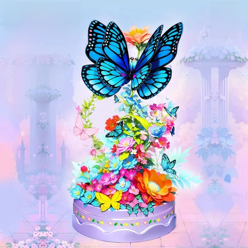 MOC Handmade Flower Fortune Butterfly Music Box Building Blocks Set Dream Decor Toys For Valentine's Day Birthday Special Gifts
MOC Handmade Flower Fortune Butterfly Music Box Building Blocks Set Dream Decor Toys For Valentine's Day Birthday Special Gifts