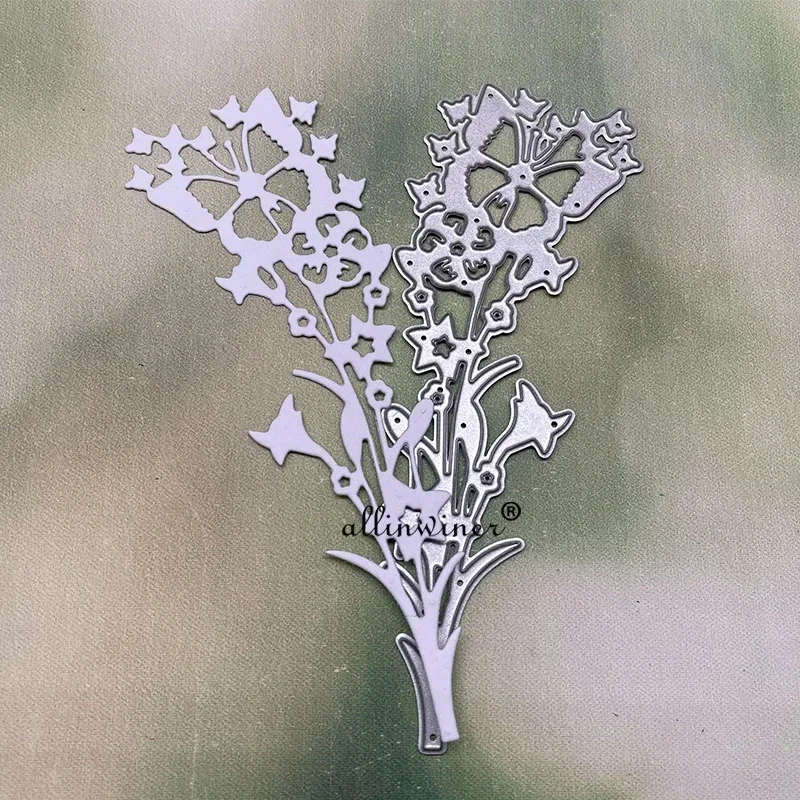 Flower branch Metal Cutting Dies Stencils Die Cut for DIY Scrapbooking Album Paper Card Embossing
Flower branch Metal Cutting Dies Stencils Die Cut for DIY Scrapbooking Album Paper Card Embossing