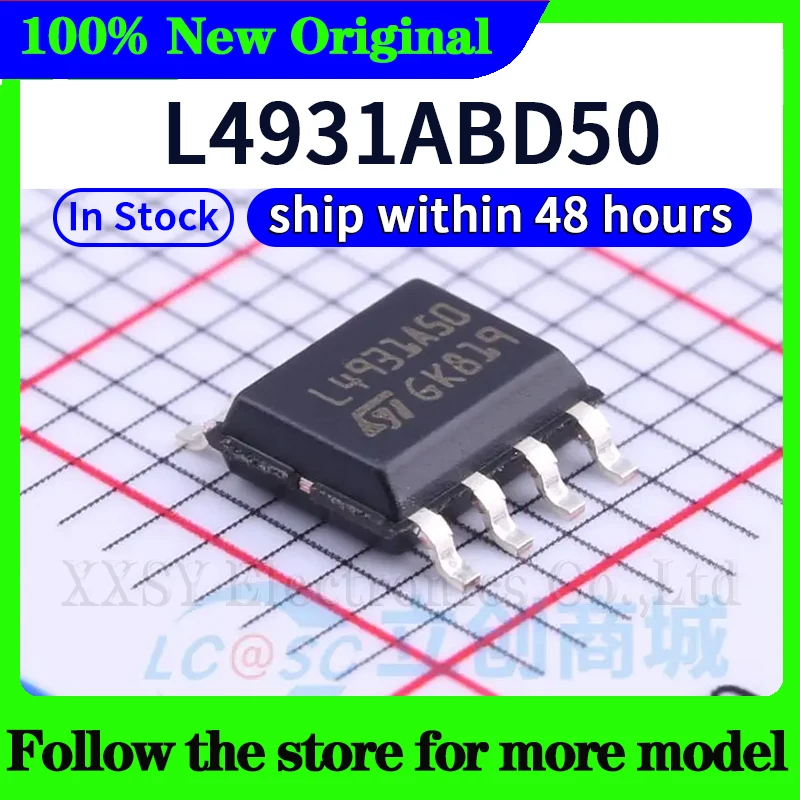 L4931ABD50 L4931A50 В наличии 48-часовая доставка
L4931ABD50 L4931A50 В наличии 48-часовая доставка