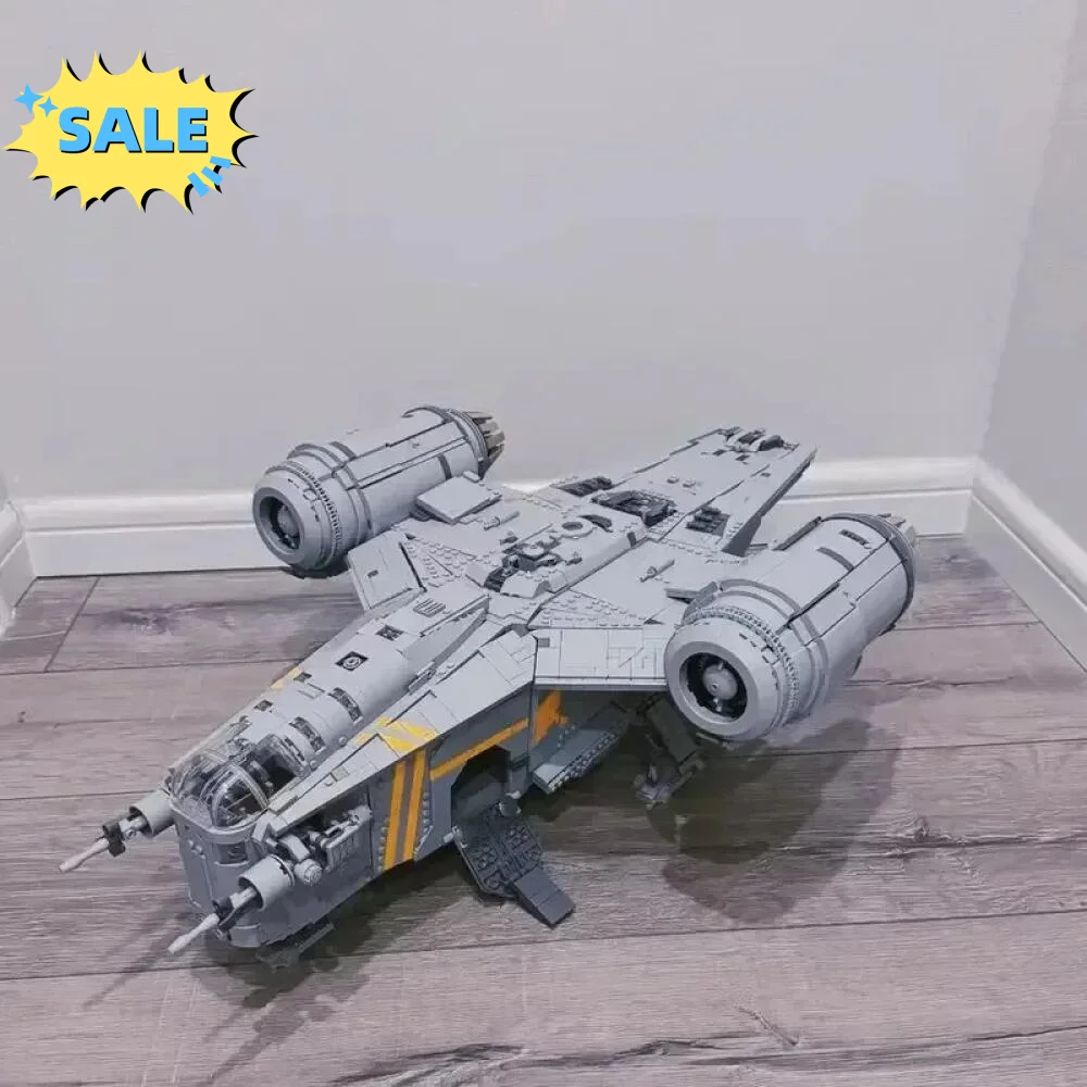 New 6187pcs Spacecraft Model Star Mandalorian Razor Crest Spaceship 75331 Home Decoration For Birthday Christmas Gifts
New 6187pcs Spacecraft Model Star Mandalorian Razor Crest Spaceship 75331 Home Decoration For Birthday Christmas Gifts