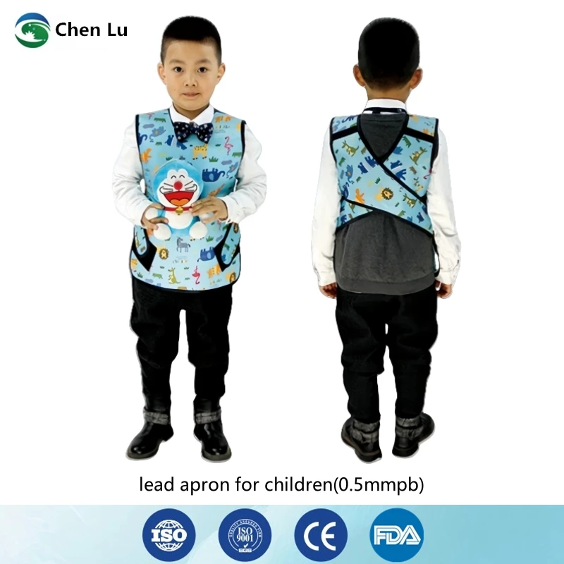 Genuine x-ray radiation protective 0.5mmpb child lead apron patients applicable radiological protection children lead clothing
Genuine x-ray radiation protective 0.5mmpb child lead apron patients applicable radiological protection children lead clothing