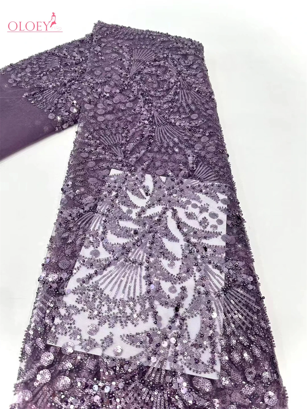 High Quality French Tulle Lace Fabric With Sequins Nigerian Hand Made Beaded Fabric For wedding dress
High Quality French Tulle Lace Fabric With Sequins Nigerian Hand Made Beaded Fabric For wedding dress