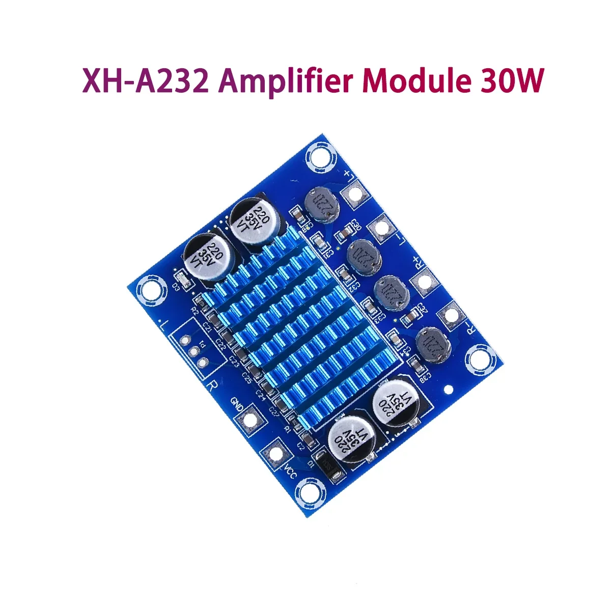 XH-A232 HD Digital Audio Amplifier Board MP3 Amplifier Module 12V 24V Reaming Board Dual Channel 30W
XH-A232 HD Digital Audio Amplifier Board MP3 Amplifier Module 12V 24V Reaming Board Dual Channel 30W