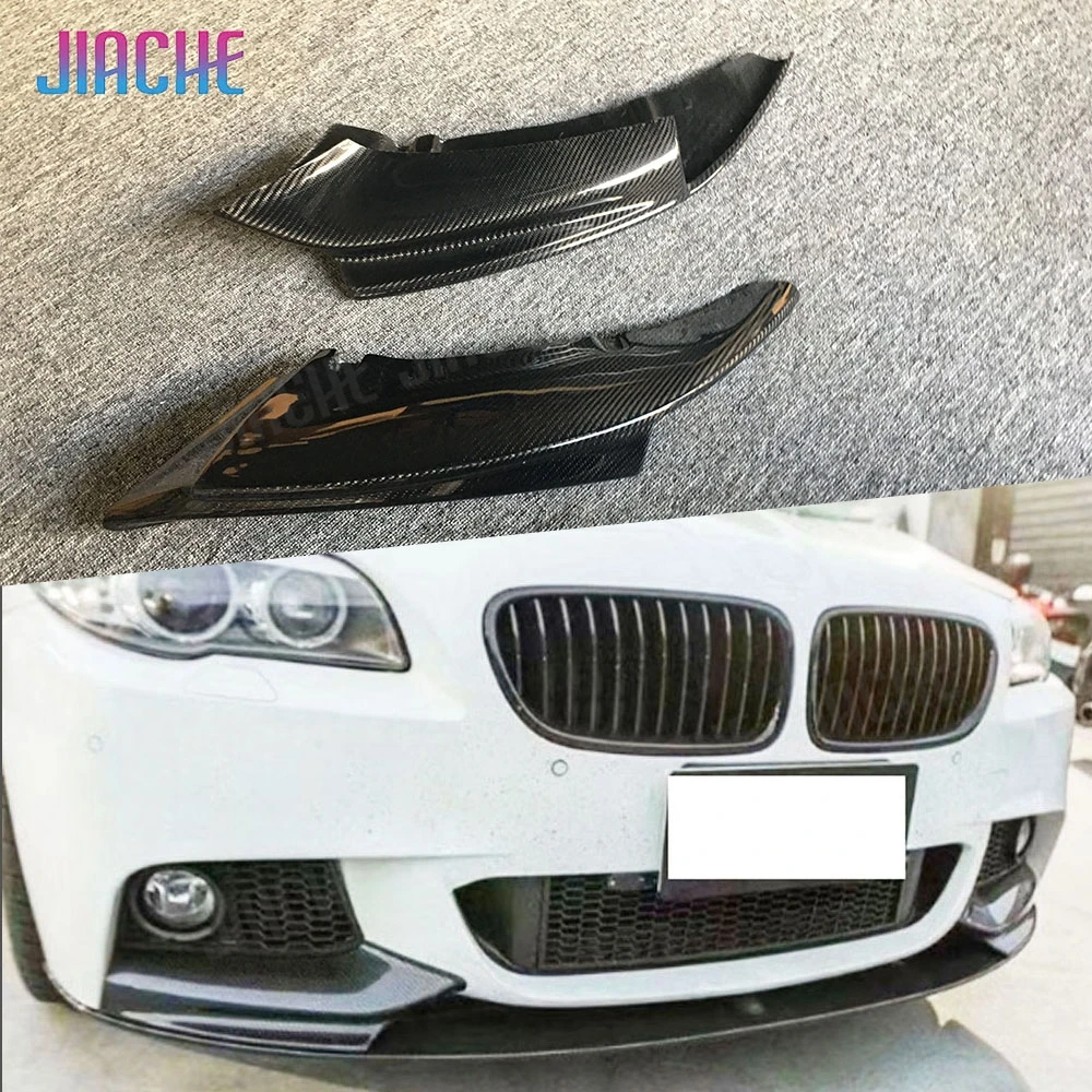 JIACHE Carbon Fiber Front Lip Splitters Aprons For BMW 5 Series F10 F18 M Sport Bumper 2011-2017 FRP Head Chin Flap Cupwings
JIACHE Carbon Fiber Front Lip Splitters Aprons For BMW 5 Series F10 F18 M Sport Bumper 2011-2017 FRP Head Chin Flap Cupwings