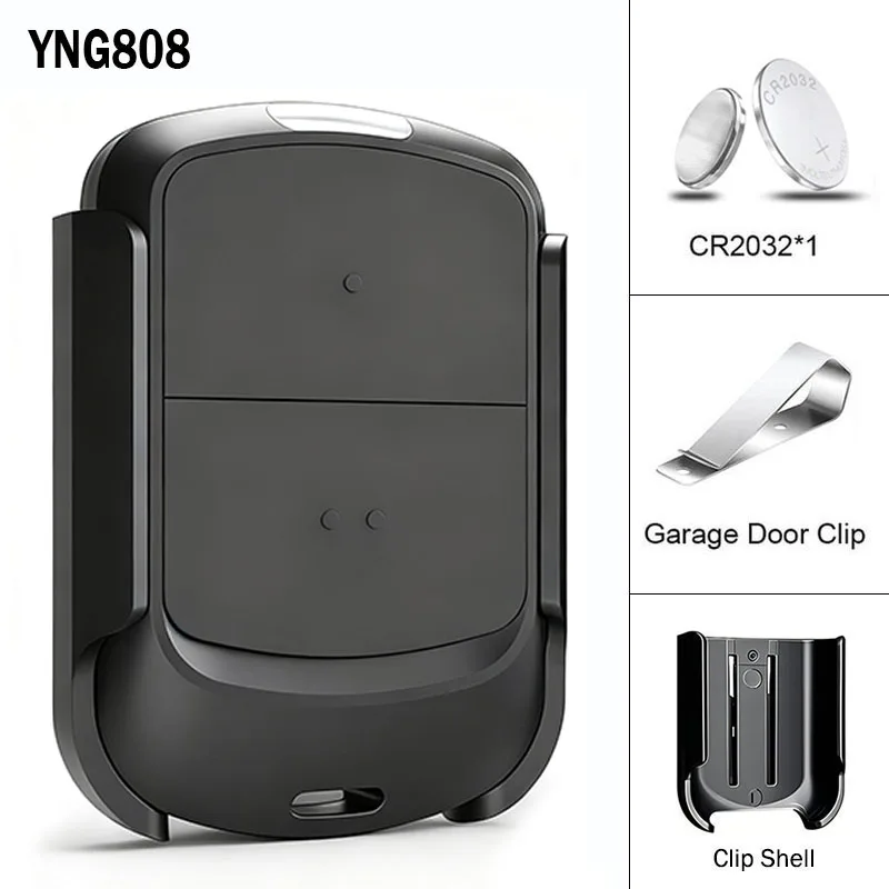 YNG808 Garage Door Remote Control 433.92MHz for NICE ERA FLO1RS FLO2RS FLO1RE FLO4RS FLO2RE FLO4RE ON2E ON2 ON4 ON4E INTI2 INTI
YNG808 Garage Door Remote Control 433.92MHz for NICE ERA FLO1RS FLO2RS FLO1RE FLO4RS FLO2RE FLO4RE ON2E ON2 ON4 ON4E INTI2 INTI