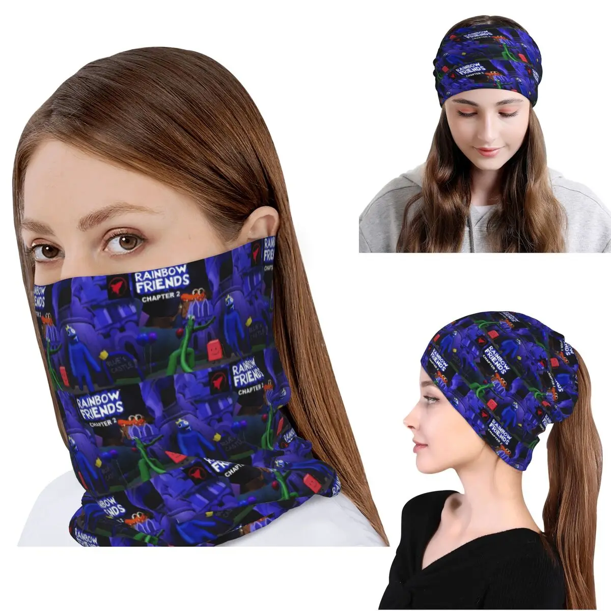 Rainbow Friends Bandana Neck Cover Magic Scarf Multifunction Balaclava Beanies Hat Unisex Adult All Season
Rainbow Friends Bandana Neck Cover Magic Scarf Multifunction Balaclava Beanies Hat Unisex Adult All Season