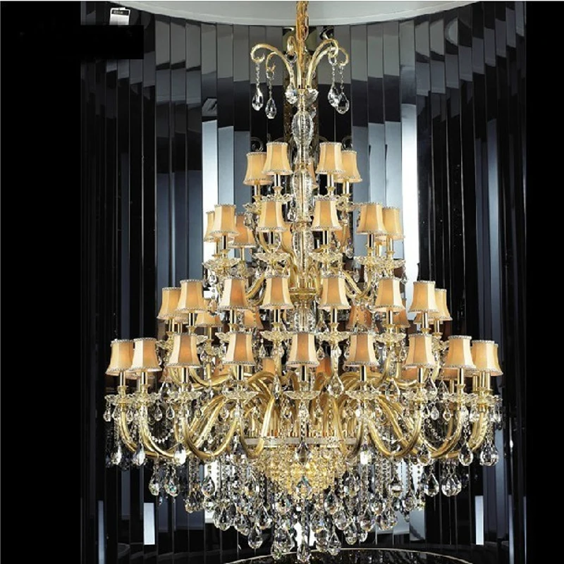 Luxury Large LED Crystal Chandeliers Nordic Living Room Bedroom Pendant Lamp Modern Dining Room Decoration Chandelier Lighting
Luxury Large LED Crystal Chandeliers Nordic Living Room Bedroom Pendant Lamp Modern Dining Room Decoration Chandelier Lighting