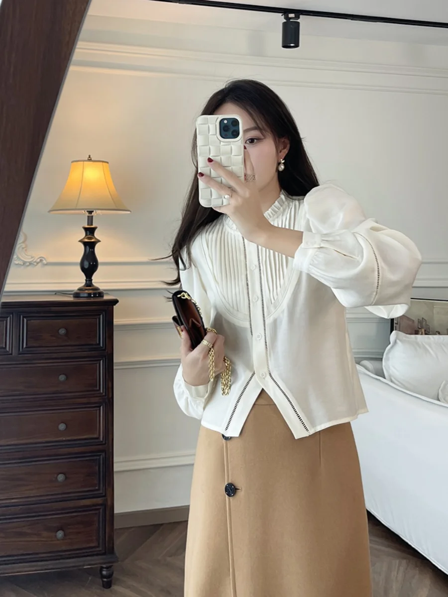 ZSS ER Осенняя новинка: рубашка с длинным рукавом из ацетата с эффектом памяти, с корейскими пуговицами, в стиле Wood Grain, с дизайнерским принтом
ZSS ER Осенняя новинка: рубашка с длинным рукавом из ацетата с эффектом памяти, с корейскими пуговицами, в стиле Wood Grain, с дизайнерским принтом