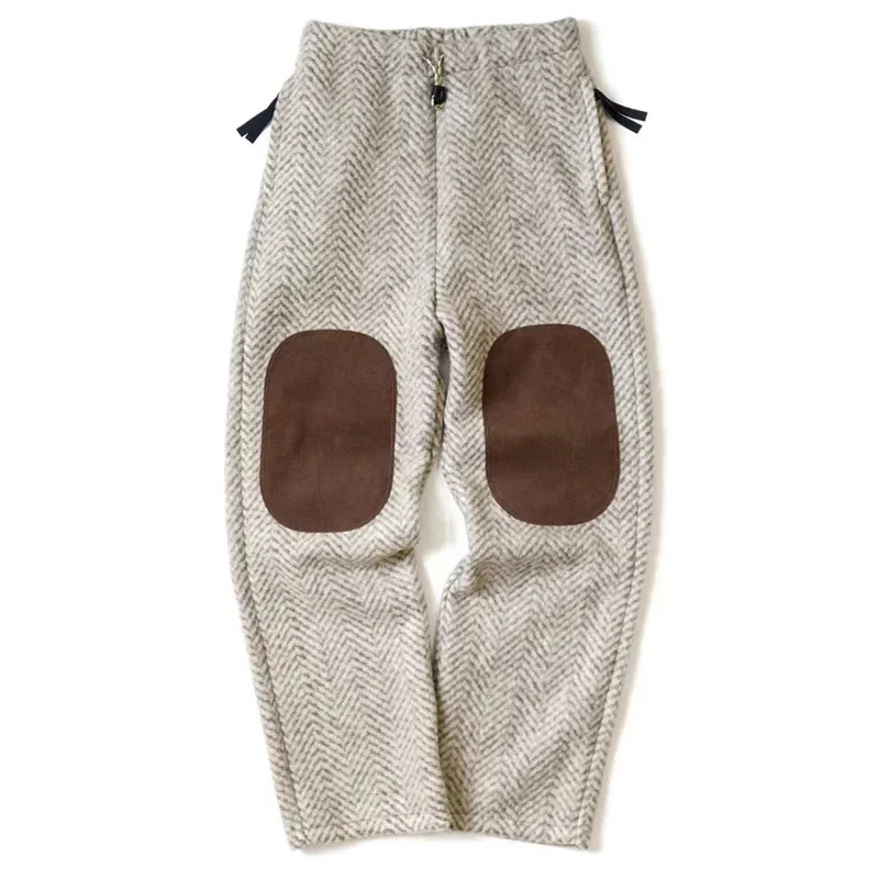 2025 KAPITAL Hirata Hohiro Warm Wool Fleece Suede Patch Men's and Women's Loose Elastic Casual Japan Style Pants High Street
2025 KAPITAL Hirata Hohiro Warm Wool Fleece Suede Patch Men's and Women's Loose Elastic Casual Japan Style Pants High Street