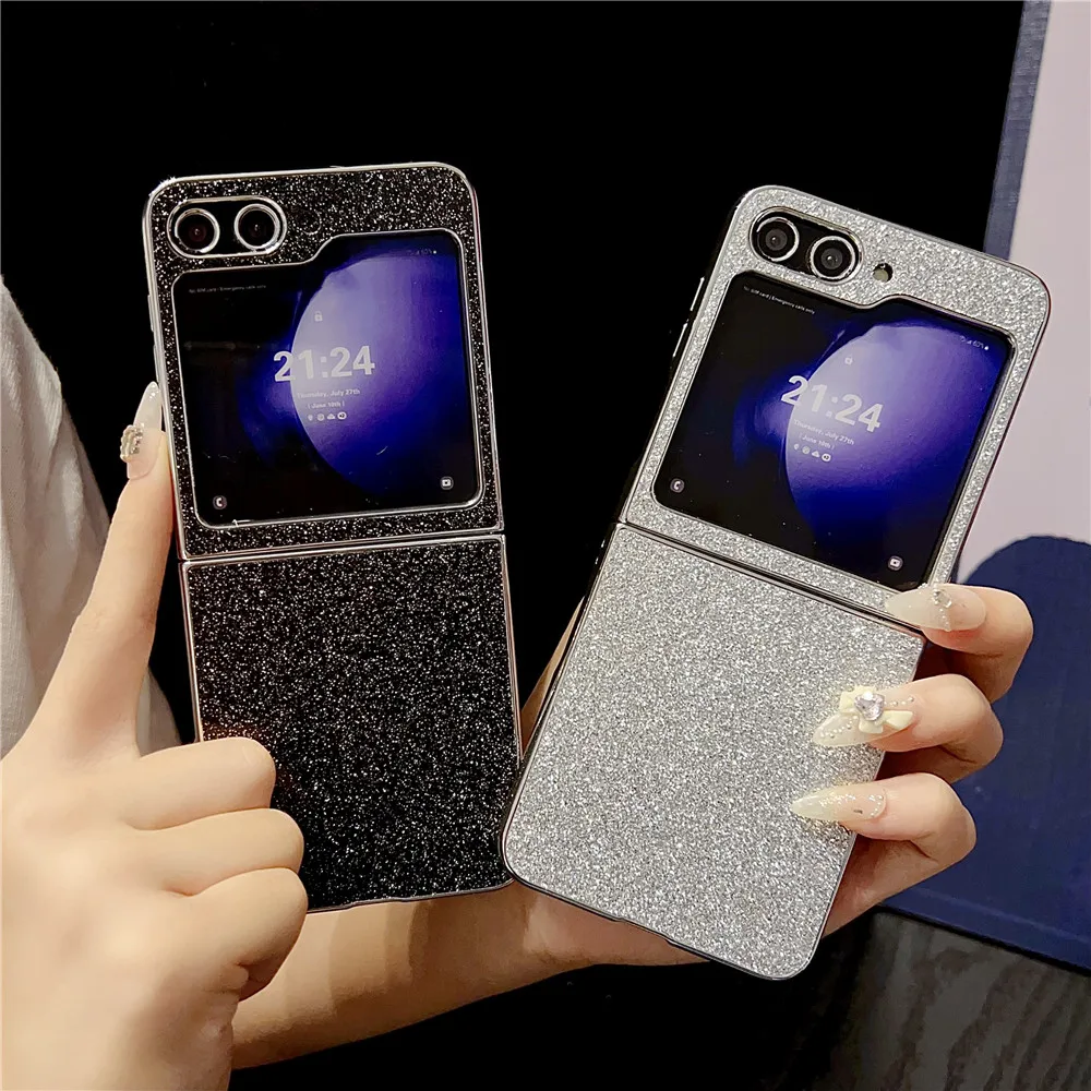 Lovebay Flash Drill Diamond Glitter Shiny Case for Samsung Galaxy ZFlip 6 5 4 3 Bling Hard Sparkle Folding Protective Back Cover 
Lovebay Flash Drill Diamond Glitter Shiny Case for Samsung Galaxy ZFlip 6 5 4 3 Bling Hard Sparkle Folding Protective Back Cover