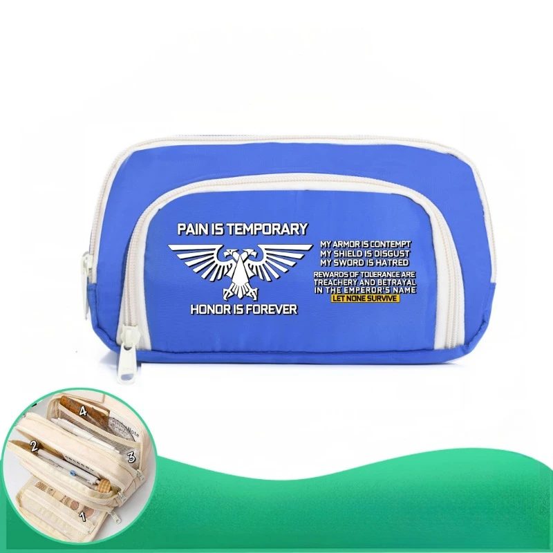 Warhammer 40000 Student Cartoon Large Capacity Pencil Case Gift Creative Anime Game Peripheral Character Portable Stationery Bag
Warhammer 40000 Student Cartoon Large Capacity Pencil Case Gift Creative Anime Game Peripheral Character Portable Stationery Bag