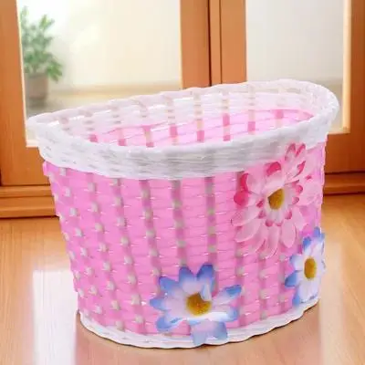 Bike Basket For 'S Bicycle Front Handlebar Storage Flower Pattern Plastic Cycling Decor Hanging Short Bar
Bike Basket For 'S Bicycle Front Handlebar Storage Flower Pattern Plastic Cycling Decor Hanging Short Bar