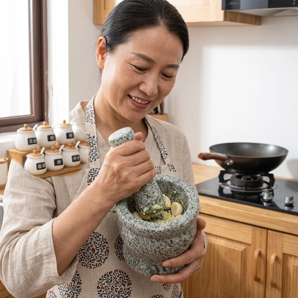 Natural Stone Mortar And Pestle Garlic Press Tool For Kitchen Manual Grinding
Natural Stone Mortar And Pestle Garlic Press Tool For Kitchen Manual Grinding