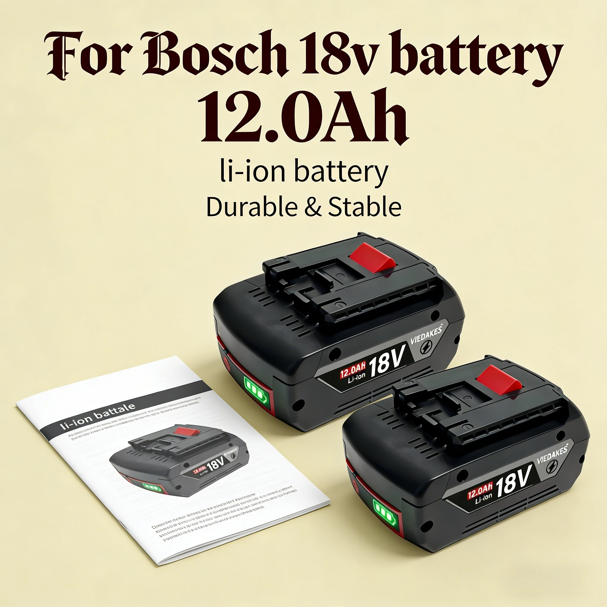 ️Original 18V 8AH 10AH 12AH Batteries for Bosch 18V Battery Draadloze Professional System GDS400 DSR185 GWS180 GDR215 BAT618 ▓✔✔
️Original 18V 8AH 10AH 12AH Batteries for Bosch 18V Battery Draadloze Professional System GDS400 DSR185 GWS180 GDR215 BAT618 ▓✔✔