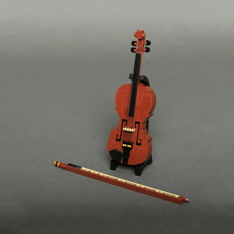 281pcs MOC Violin Creator Model Building Blocks Construction Toys Christmas Gifts Education Brick Kids DIY Creative Idea Toy
281pcs MOC Violin Creator Model Building Blocks Construction Toys Christmas Gifts Education Brick Kids DIY Creative Idea Toy