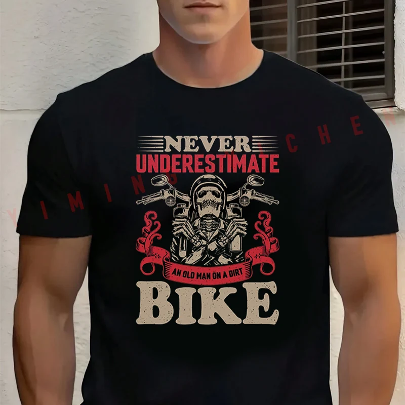 2026 Men T Shirt Never Underestimate An Old Man On A Dirt Bike Motorcycle T-shirt Cotton Summer Casual O-neck Short Sleeve Tees
2026 Men T Shirt Never Underestimate An Old Man On A Dirt Bike Motorcycle T-shirt Cotton Summer Casual O-neck Short Sleeve Tees