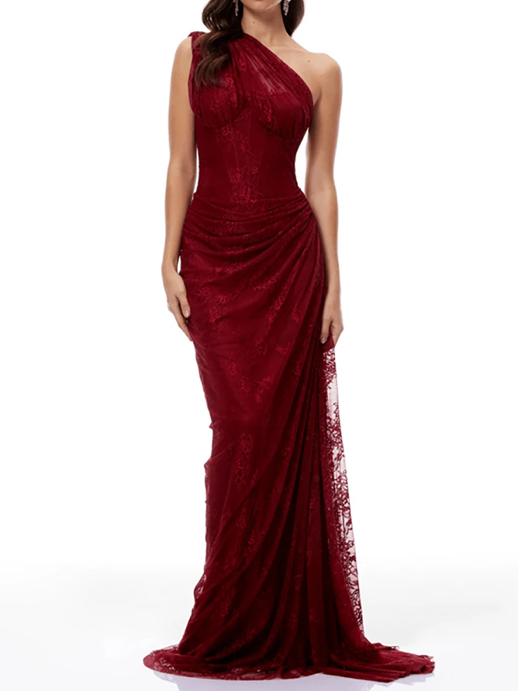 Элегантное вечернее платье с вырезом-лодочкой, кружевной вышивкой и оборками, однотонное, с завышенной талией, для банкетов и вечеринок, новинка
Элегантное вечернее платье с вырезом-лодочкой, кружевной вышивкой и оборками, однотонное, с завышенной талией, для банкетов и вечеринок, новинка