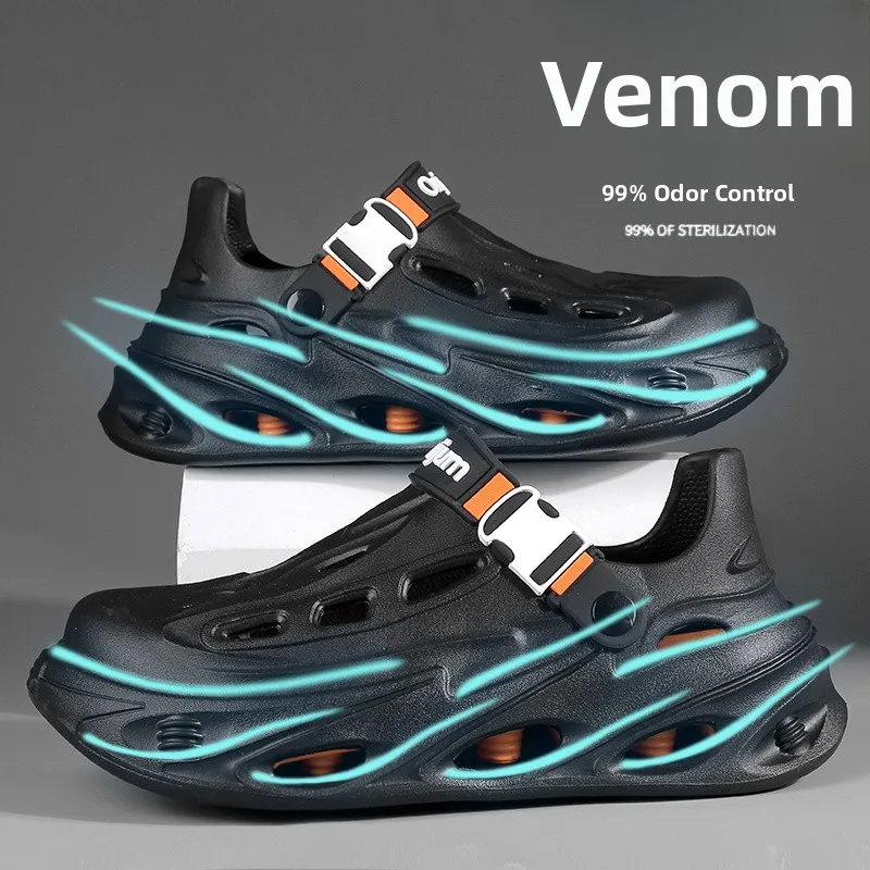 Men's Summer Outdoor Sports Sandals Anti-Slip Thick Bottom Full Cover Slippers Beach Shoes Breathable EVA Flat Low Heel
Men's Summer Outdoor Sports Sandals Anti-Slip Thick Bottom Full Cover Slippers Beach Shoes Breathable EVA Flat Low Heel