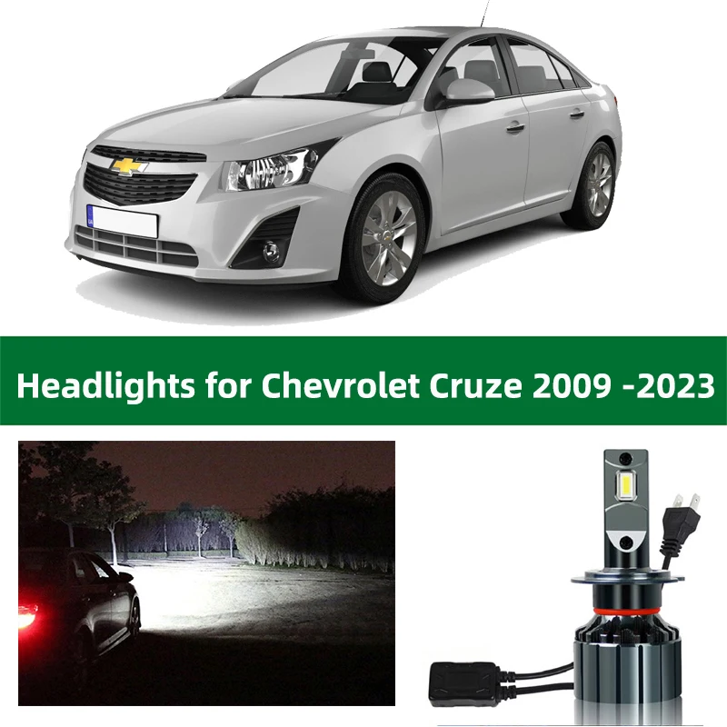 Лампы для автомобильных фар 2009 - 2023 Chevrolet Cruze светодиодный, фары ближнего света, дальний свет, Canbus 6000K, освещение, аксессуары для передней фары
Лампы для автомобильных фар 2009 - 2023 Chevrolet Cruze светодиодный, фары ближнего света, дальний свет, Canbus 6000K, освещение, аксессуары для передней фары