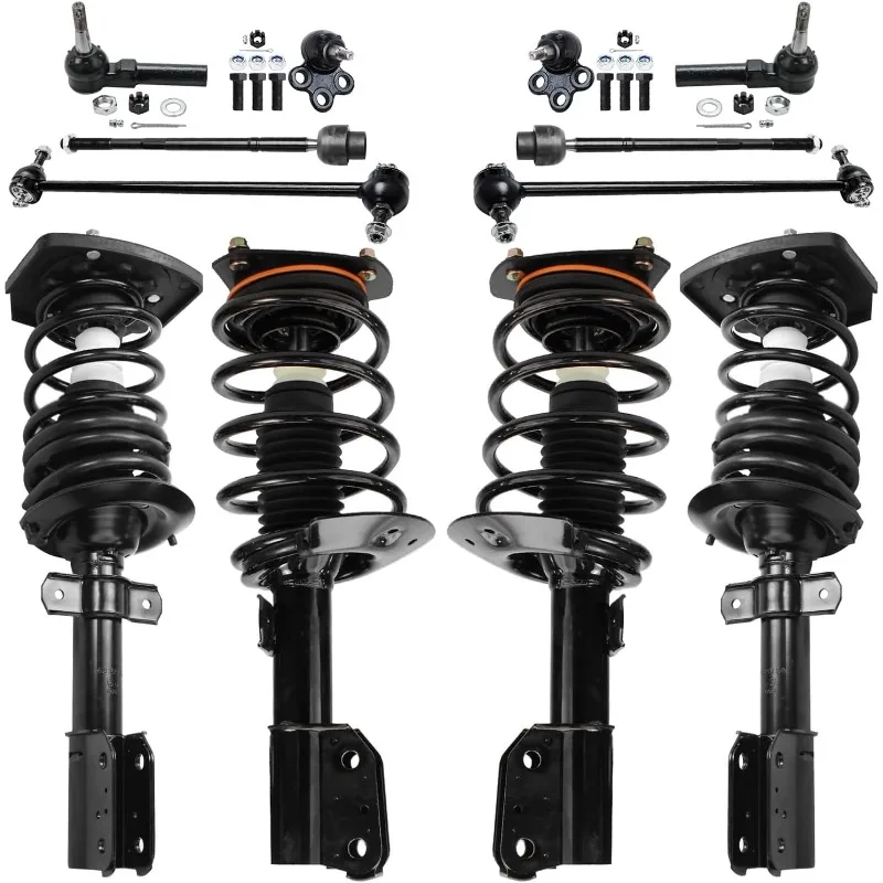Detroit Axle - Front 12pc Struts Kit for 04-08 Pontiac Grand Prix, Sway Bars Tie Rods Lower Ball Joints Front and Rear Struts &
Detroit Axle - Front 12pc Struts Kit for 04-08 Pontiac Grand Prix, Sway Bars Tie Rods Lower Ball Joints Front and Rear Struts &