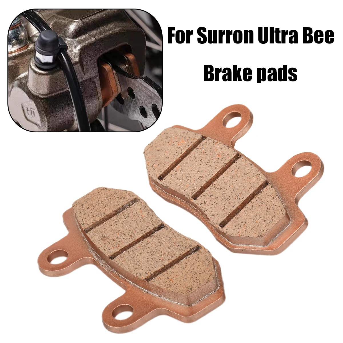 Electric Bike Motorcycle Front And Rear Brake Pads OEM Original Copper Based Sintering Enduro For Sur-Ron Surron Ultra Bee Parts
Electric Bike Motorcycle Front And Rear Brake Pads OEM Original Copper Based Sintering Enduro For Sur-Ron Surron Ultra Bee Parts