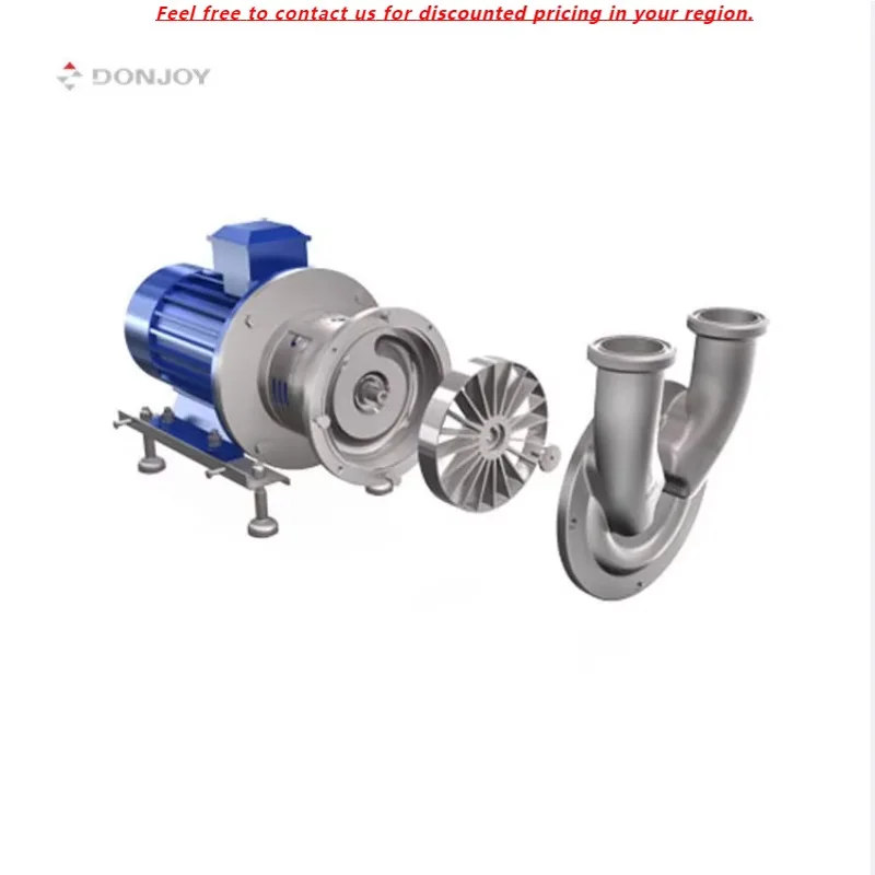 DONJOY U Type CIP Circulating Pump Self-priming Pump Sanitary Stainless Steel Pump
DONJOY U Type CIP Circulating Pump Self-priming Pump Sanitary Stainless Steel Pump