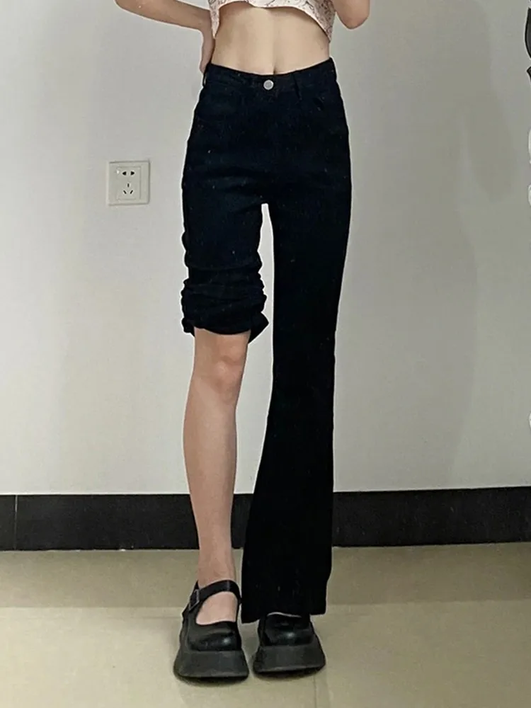 plus Size Denim Jeans High Waist Slimming Flared Legs for Pear Shaped Women Autumn Winter 2025 Trendy Sexy plus Size Girls
plus Size Denim Jeans High Waist Slimming Flared Legs for Pear Shaped Women Autumn Winter 2025 Trendy Sexy plus Size Girls