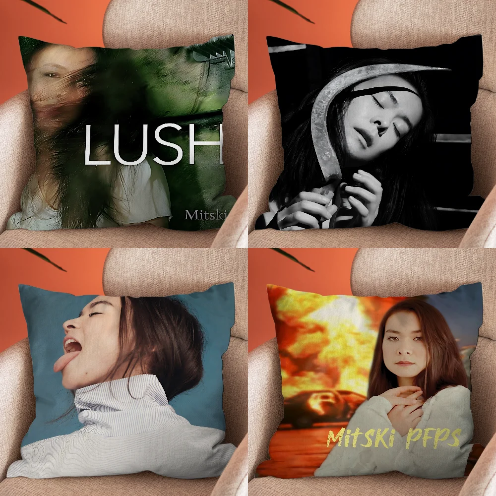 Hip Hop Singer M-Mitski Pillow Case Soft Cushion Cases for Farmhouse Sofa Decor Home Decorations and Protector Pillow Case
Hip Hop Singer M-Mitski Pillow Case Soft Cushion Cases for Farmhouse Sofa Decor Home Decorations and Protector Pillow Case