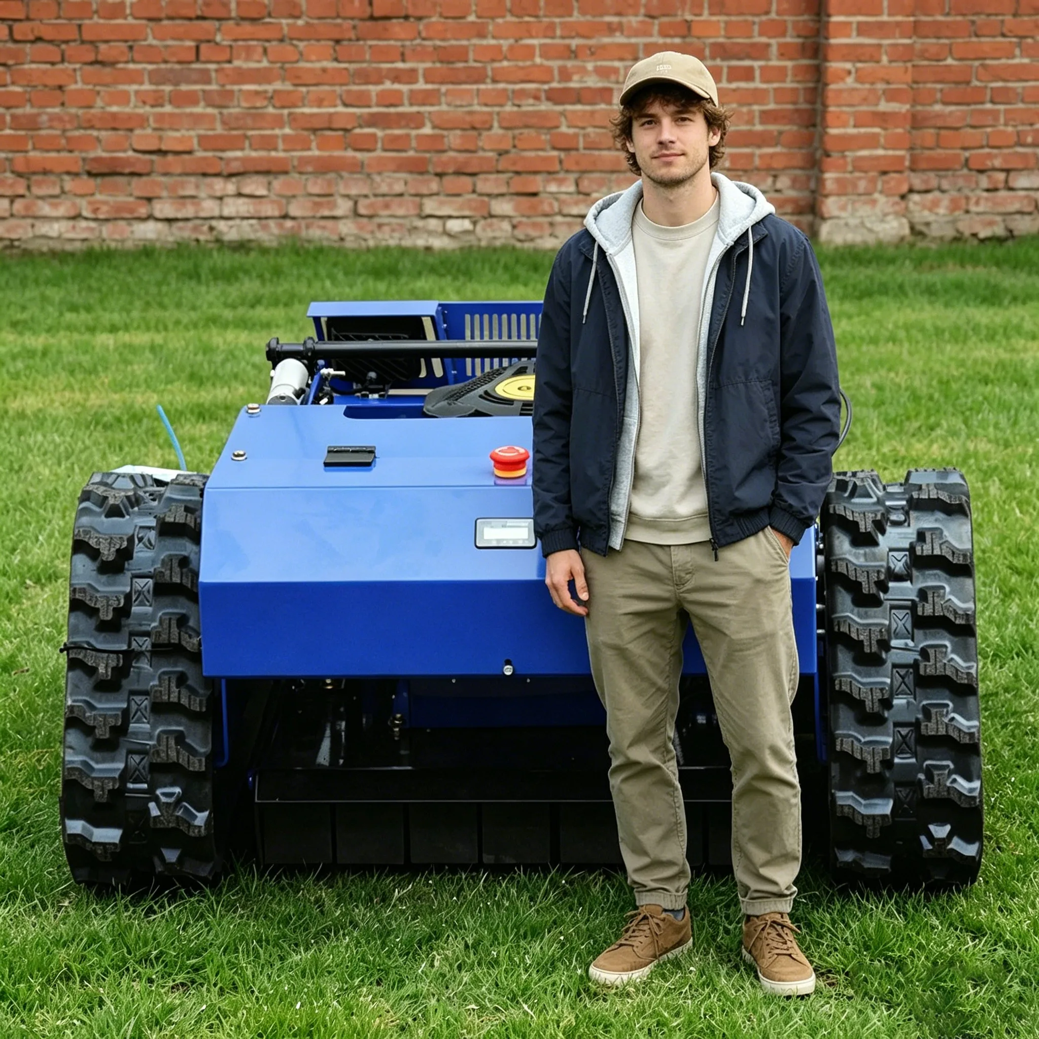 Customized lawn mower with compact body and pressure free steering, suitable for low-lying and bumpy road conditions
Customized lawn mower with compact body and pressure free steering, suitable for low-lying and bumpy road conditions