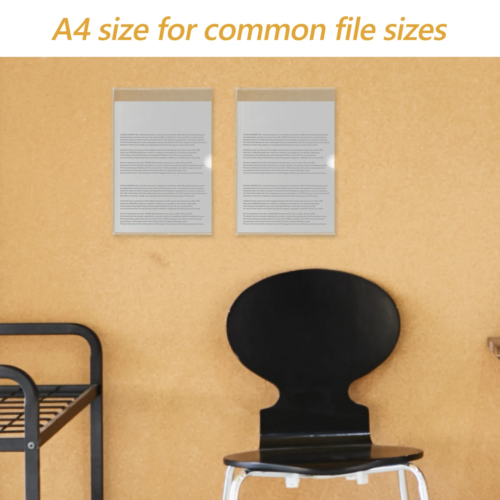 2Pcs Acrylic Transparent File Display Holder A4 Size Office Document Rack Clear Slot File Box Storage System
2Pcs Acrylic Transparent File Display Holder A4 Size Office Document Rack Clear Slot File Box Storage System