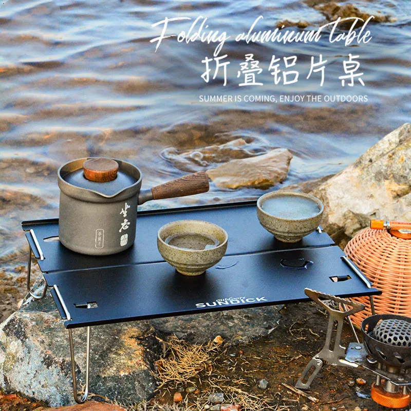 Outdoor Folding Table Mini Picnic BBQ Camping Table Portable Aluminum Alloy Small Portable Coffee Desk Hiking Trekking Gear
Outdoor Folding Table Mini Picnic BBQ Camping Table Portable Aluminum Alloy Small Portable Coffee Desk Hiking Trekking Gear