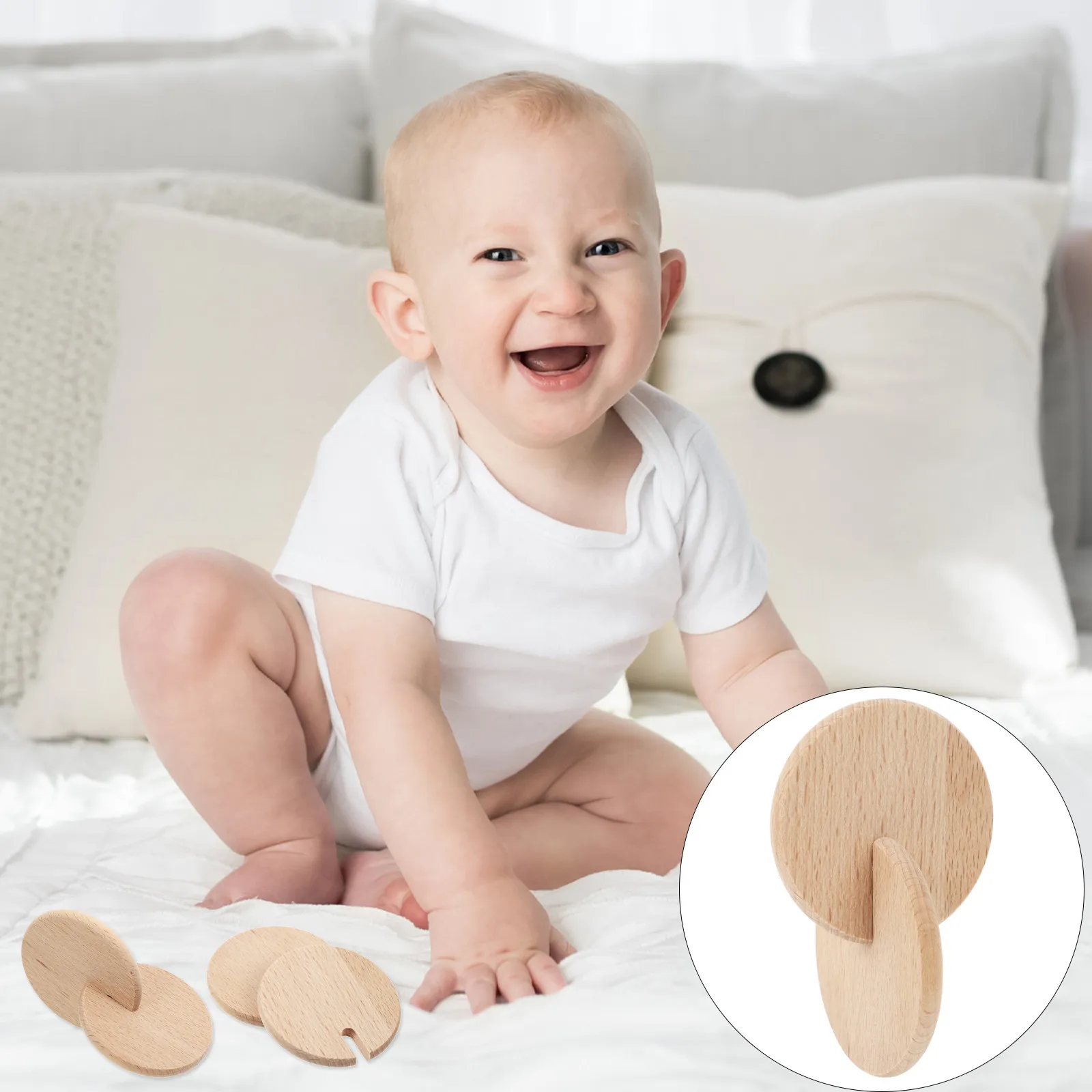 2Sets Interlocking Wood Discs Early Learning Educational Activity for Enhance Motor Skills Hand Eye
2Sets Interlocking Wood Discs Early Learning Educational Activity for Enhance Motor Skills Hand Eye