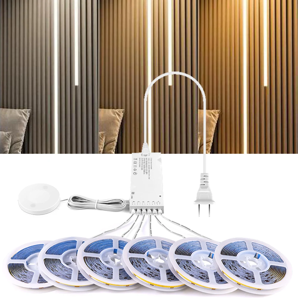 Embeddable Linear COB Strip Light Self-Adhesive LED Tape Home Office Shop Wood Grain Grille Curtain Wall Embedded Ceiling Decor
Embeddable Linear COB Strip Light Self-Adhesive LED Tape Home Office Shop Wood Grain Grille Curtain Wall Embedded Ceiling Decor