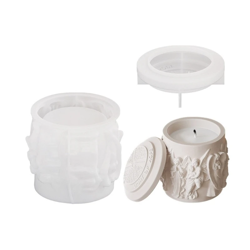 Silicone Jewelry Box Molds Epoxy Resin Mould Angel Statue Storage Container Mold A0KD
Silicone Jewelry Box Molds Epoxy Resin Mould Angel Statue Storage Container Mold A0KD