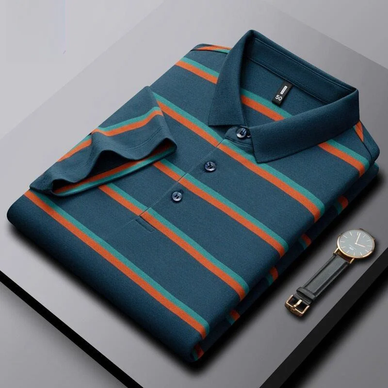 Summer New Style Thin Embroidered Short Sleeve Business Casual Fashion Shirt Standard Fit Daily Wear for Middle-Aged Men
Summer New Style Thin Embroidered Short Sleeve Business Casual Fashion Shirt Standard Fit Daily Wear for Middle-Aged Men