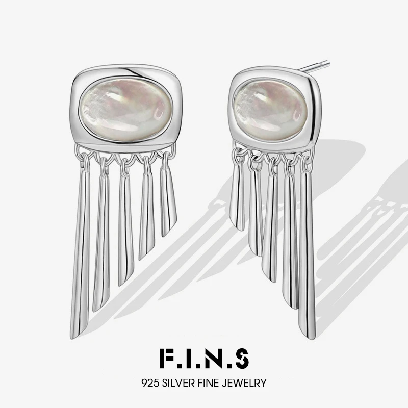 F.I.N.S Роскошные серьги-гвоздики из стерлингового серебра 925 пробы с кисточками, корейский дизайн, геометрический овальный корпус, пирсинг ушей, ювелирные изделия, подарки
F.I.N.S Роскошные серьги-гвоздики из стерлингового серебра 925 пробы с кисточками, корейский дизайн, геометрический овальный корпус, пирсинг ушей, ювелирные изделия, подарки