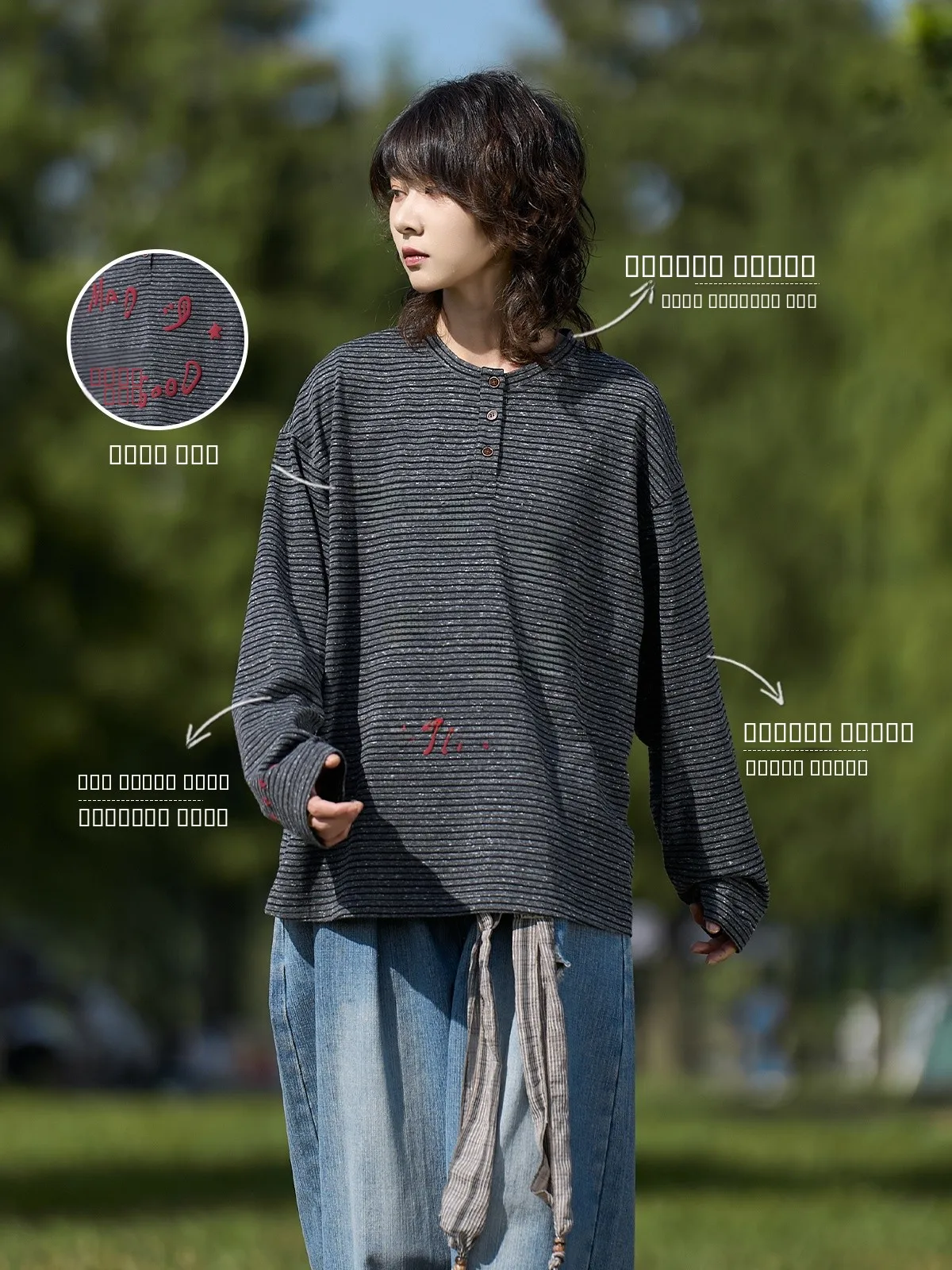 Свободная длинная футболка с воротником-стойкой в полоску, базовый слой для работы, японский стиль, весенняя мода, женские топы
Свободная длинная футболка с воротником-стойкой в полоску, базовый слой для работы, японский стиль, весенняя мода, женские топы