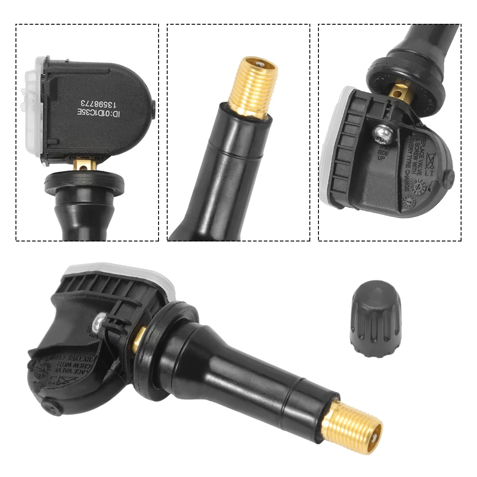 New 4PCS 13516165 Tire Pressure Monitoring System TPMS Sensor 433MHz for Buick Cadillac GMC Savana 2500 3500 2016-2019 13598773
New 4PCS 13516165 Tire Pressure Monitoring System TPMS Sensor 433MHz for Buick Cadillac GMC Savana 2500 3500 2016-2019 13598773