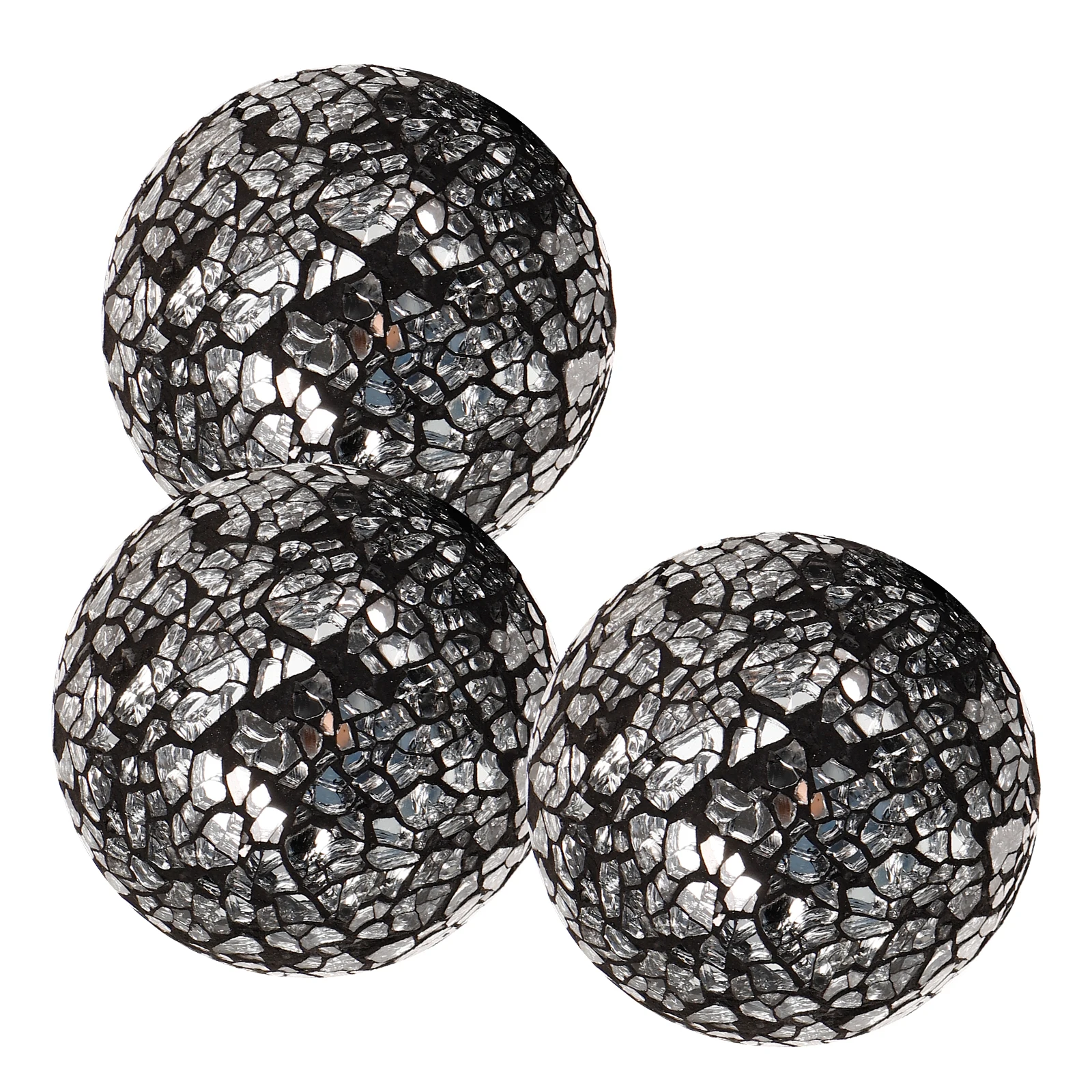 3pcs Decorative Ball Inch Black Decorative Glass Balls Mosaic Sphere Ornaments for Tabletop Home Accessories Party DIY
3pcs Decorative Ball Inch Black Decorative Glass Balls Mosaic Sphere Ornaments for Tabletop Home Accessories Party DIY