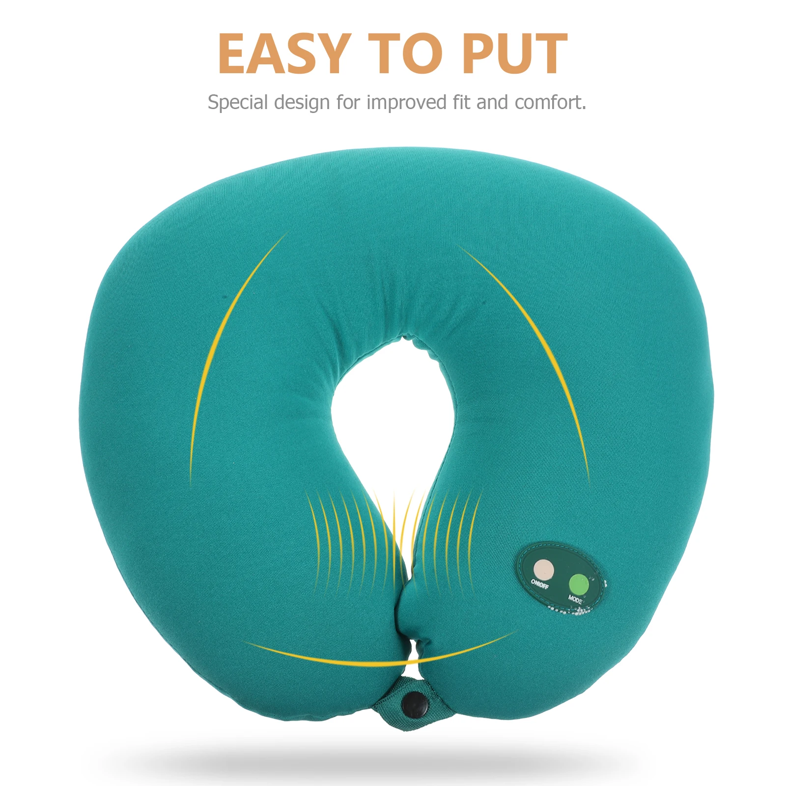 Electric U-shaped Pillow Neck Support Pillow 6 Cushion for Home Office without Battries (Green)
Electric U-shaped Pillow Neck Support Pillow 6 Cushion for Home Office without Battries (Green)
