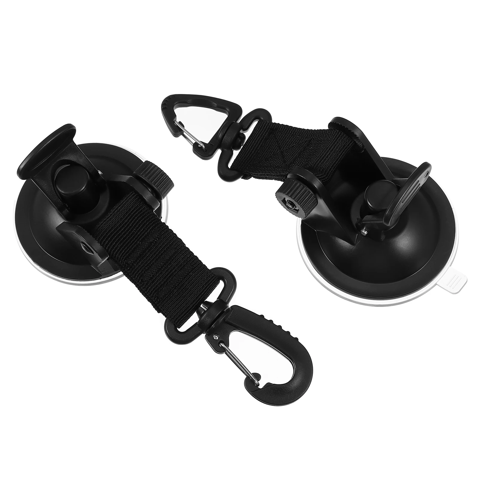 2pcs Black Suction Cup Hooks Heavy Duty Rotating Detachable Nylon Car Exterior Strong Load Capacity Adsorption Smooth
2pcs Black Suction Cup Hooks Heavy Duty Rotating Detachable Nylon Car Exterior Strong Load Capacity Adsorption Smooth