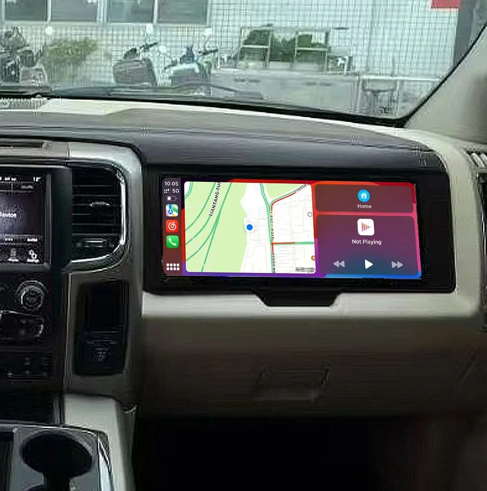 Android 13 12,3-дюймовый развлекательный экран Co Pilot 1920*720 Автомобильный радиоприемник для Dodge Ram 2013-2018 Мультимедийный плеер с GPS-навигацией
Android 13 12,3-дюймовый развлекательный экран Co Pilot 1920*720 Автомобильный радиоприемник для Dodge Ram 2013-2018 Мультимедийный плеер с GPS-навигацией