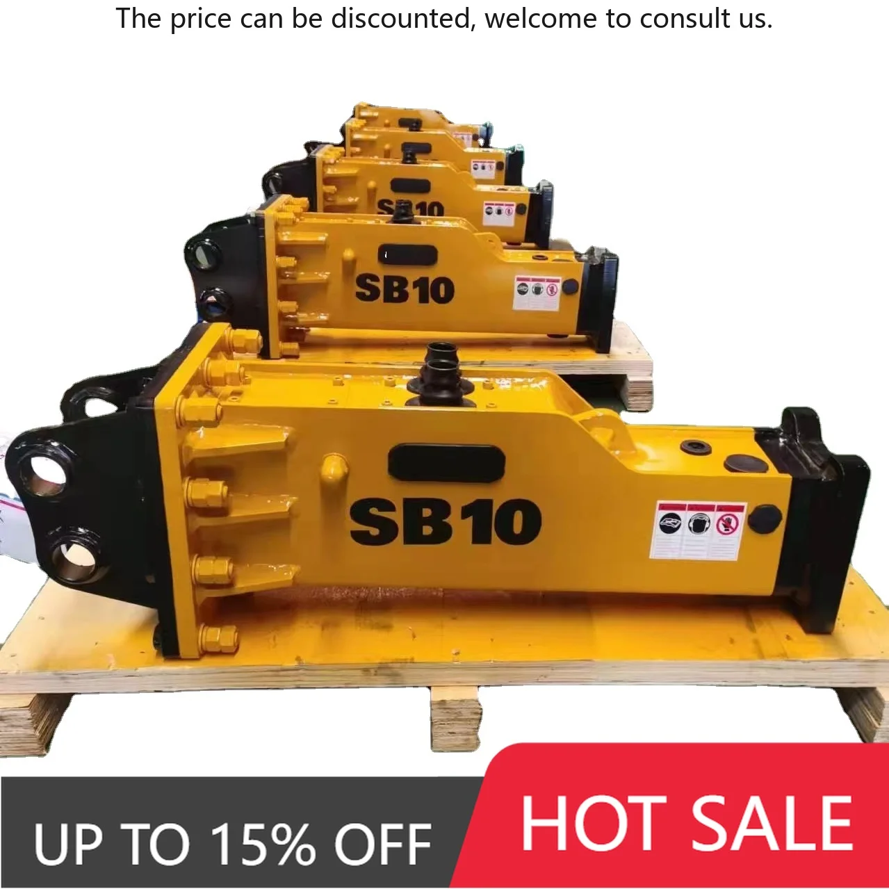 Factory Price SB40, 3--7 Ton Box-Silenced Type Hydraulic Breaker Hammer Demolition Tool Excavator Attachments
Factory Price SB40, 3--7 Ton Box-Silenced Type Hydraulic Breaker Hammer Demolition Tool Excavator Attachments