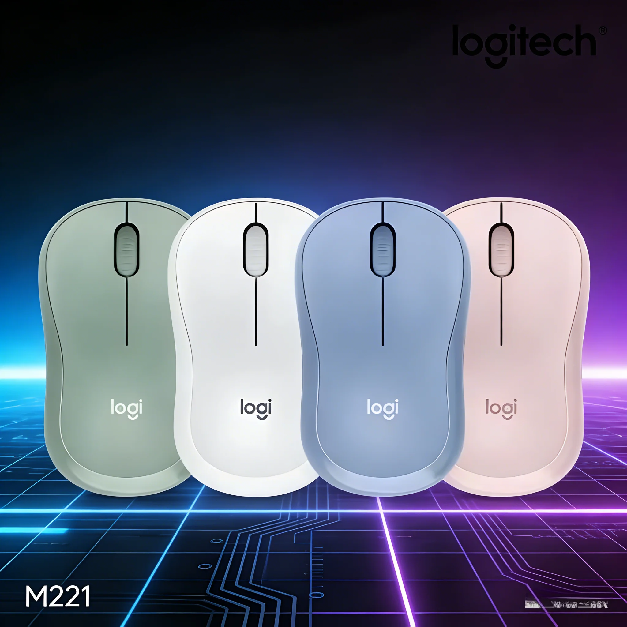 Логитч М221 /М220 | Бесшумная мышь, компактная USB для ноутбуков и настольных компьютеров
Логитч М221 /М220 | Бесшумная мышь, компактная USB для ноутбуков и настольных компьютеров