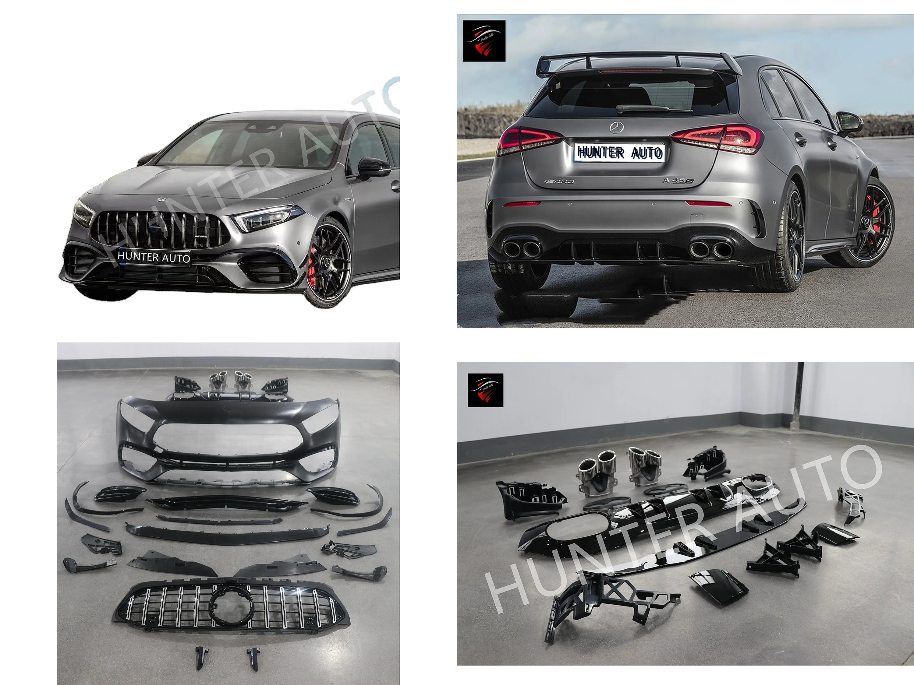 Hot Selling Full Bodykit for Mercedes Benz A-Class W177 A45S AMG Modified Set
Hot Selling Full Bodykit for Mercedes Benz A-Class W177 A45S AMG Modified Set