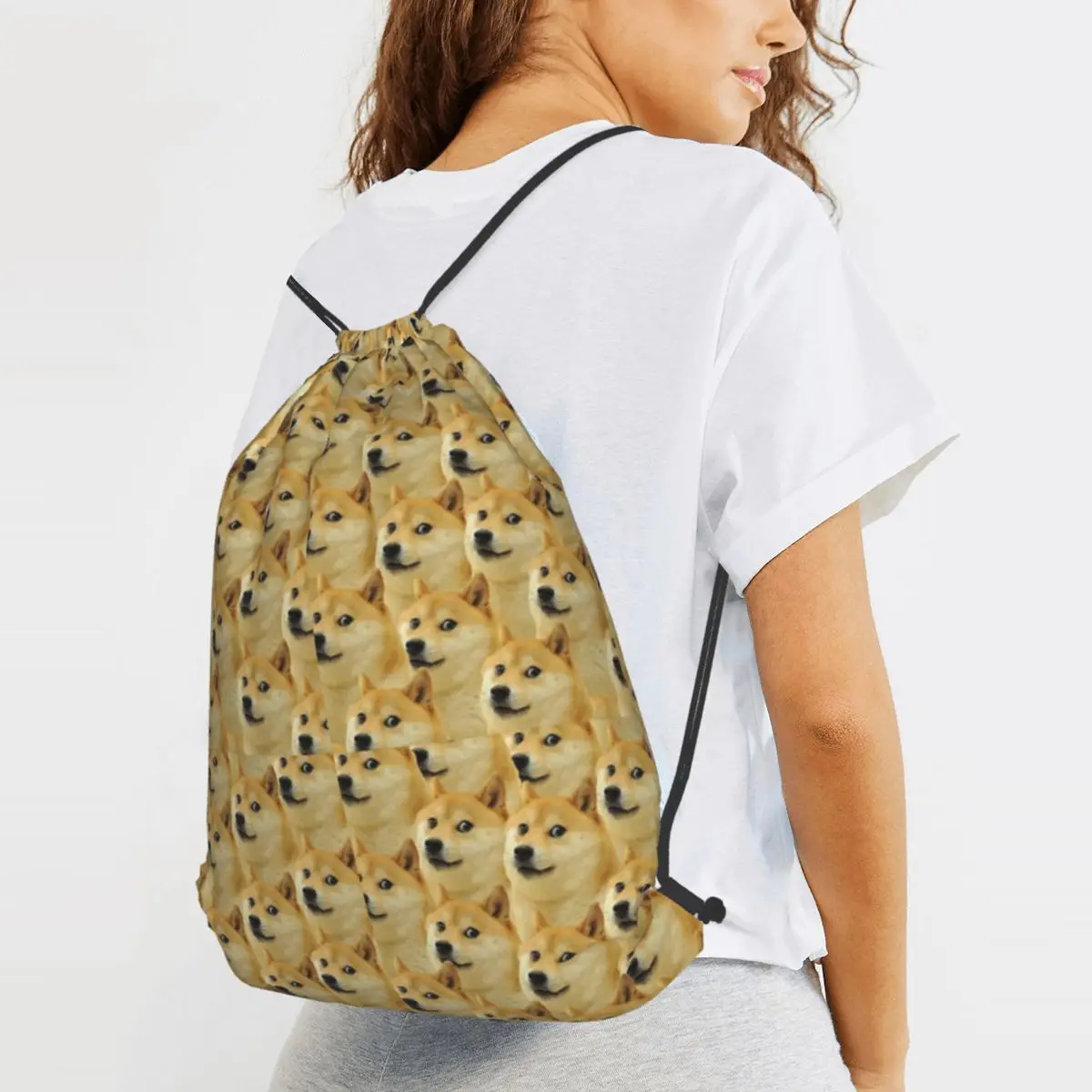 Doge Shiba Inu Memes Backpacks Fashion Drawstring Bundle Pocket Sports Bag Book Bags for Man Woman Students
Doge Shiba Inu Memes Backpacks Fashion Drawstring Bundle Pocket Sports Bag Book Bags for Man Woman Students