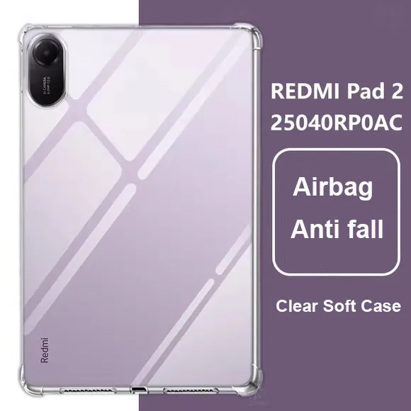 Tablet Clear For Xiaomi Redmi Pad 2 11 " 2025 Pad 7 6 Pro 5 11 11.2 Case RedmiPad SE 11 10.6 8.7 Airbag Silicone Soft TPU Cover
Tablet Clear For Xiaomi Redmi Pad 2 11 " 2025 Pad 7 6 Pro 5 11 11.2 Case RedmiPad SE 11 10.6 8.7 Airbag Silicone Soft TPU Cover